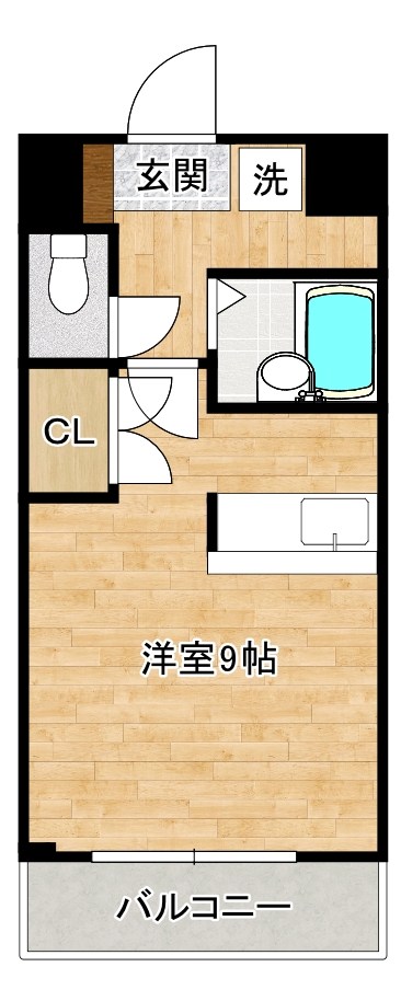 プレアール北方    601号室 間取り