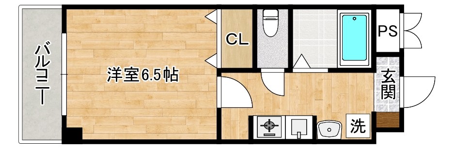 カノン 303号室 間取り