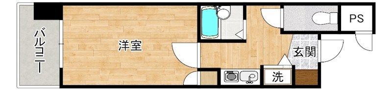 ダイナコート小倉下到津Ⅱ(分譲賃貸)   906号室 間取り