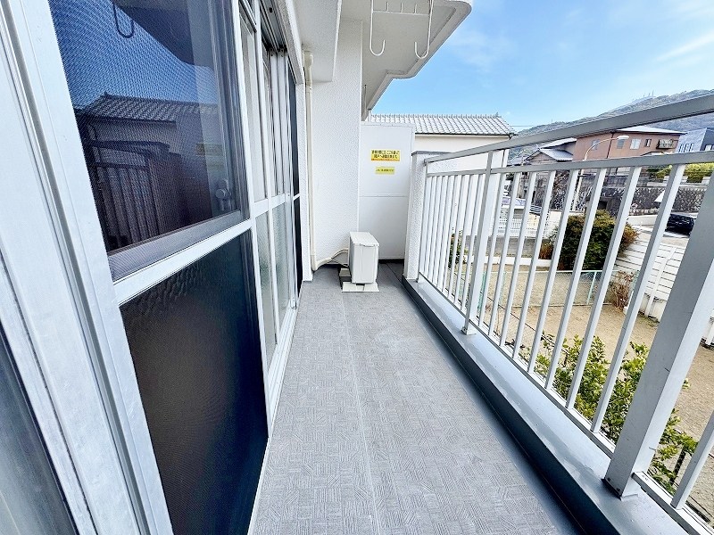 ミリオンコーポラス白藤  ベランダ