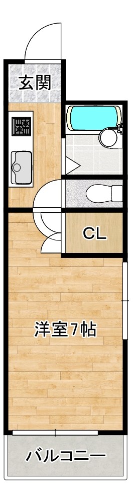 エイジレスライフよしずみ    501号室 間取り