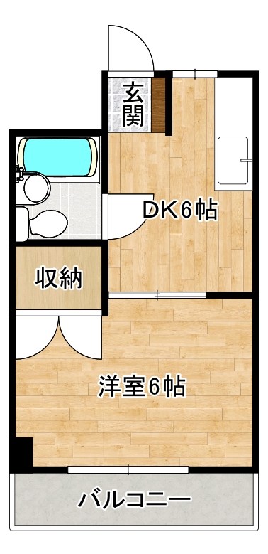 シャルム真鶴 310号室 間取り