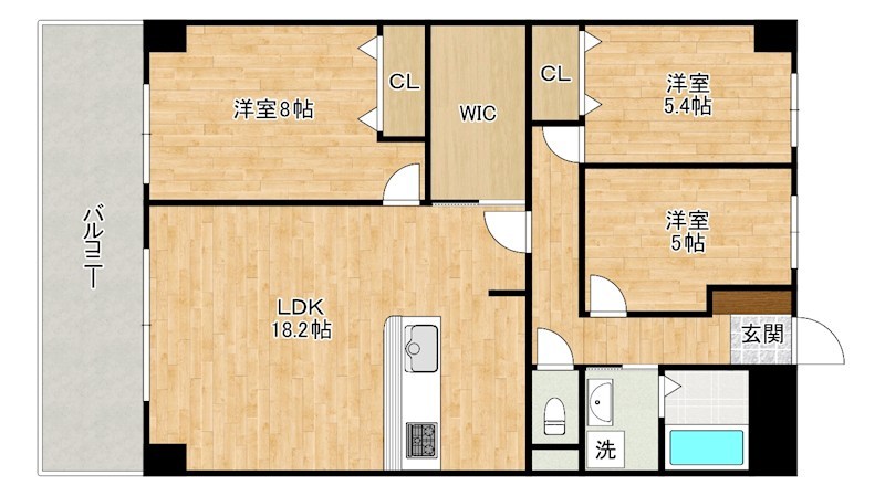 コープ野村大手町Ⅱ(分譲賃貸) 1002号室 間取り