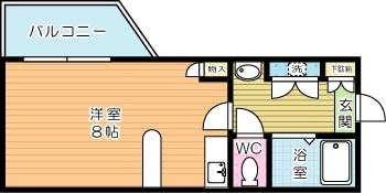 エレガントプラザ 301号室 間取り