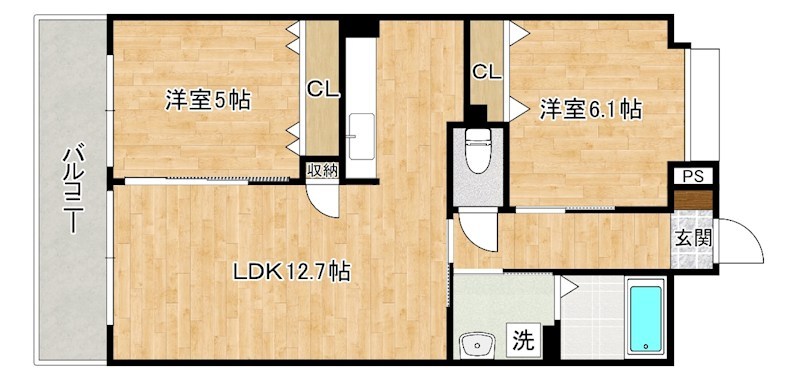 ＬＥＡＤ大手町（リード大手町） 1307号室 間取り
