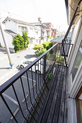 コーポ田辺  ベランダ