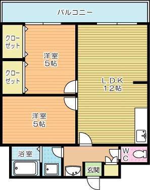 第一睦実ビル 301号室 間取り