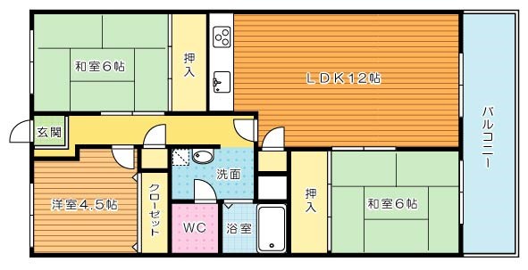 コープ野村大手町Ⅰ   909号室 間取り