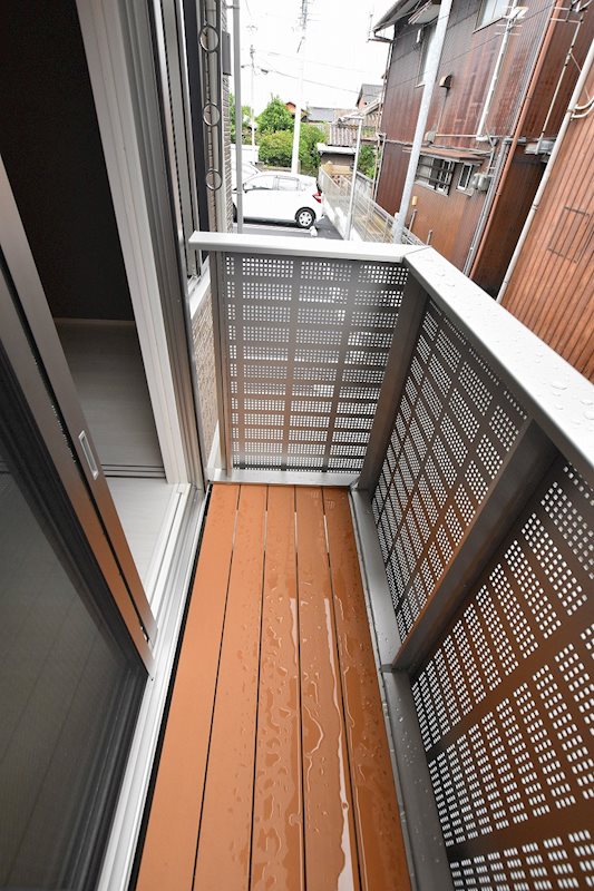 トレス日明弐番館 ベランダ