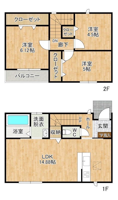 サンラプロ朽網西 間取り