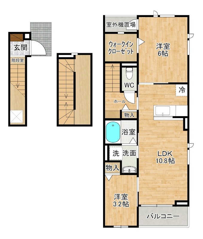 ヴェルデメゾン  301号室 間取り