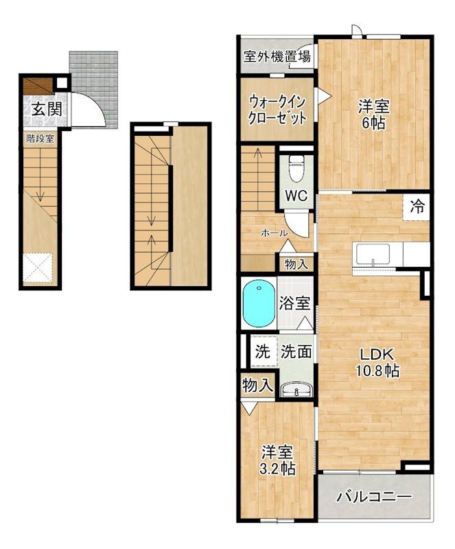 ヴェルデメゾン  303号室 間取り