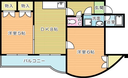 アネックスビル 201号室 間取り