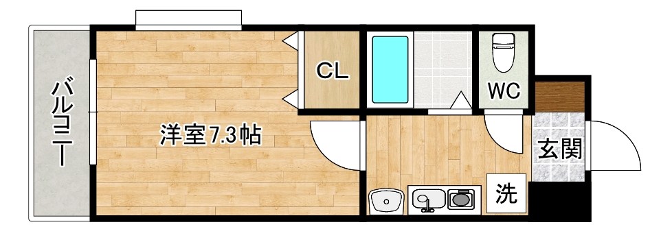 カサデカンティーナ 1001号室 間取り