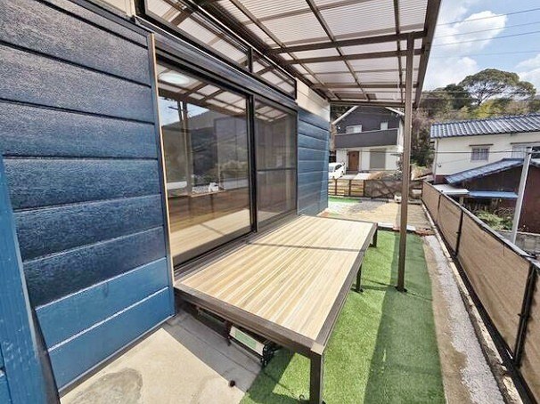 La Dolce Vita Yahata West Hills V（ラ・ドルチェ・ビータ ヤハタヒルズⅤ） ベランダ