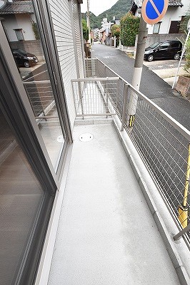 プランドール下富野  ベランダ