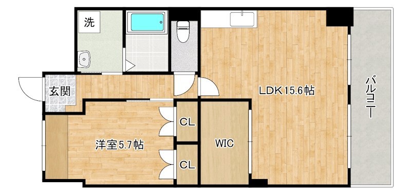 デザイナープリンセス・ＫＹビル    603号室 間取り