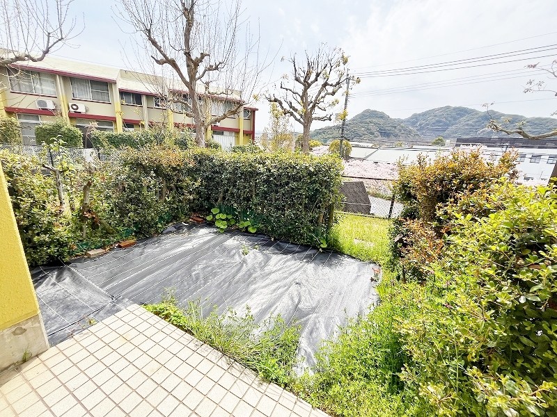 志井サンハイツ4号棟 ベランダ