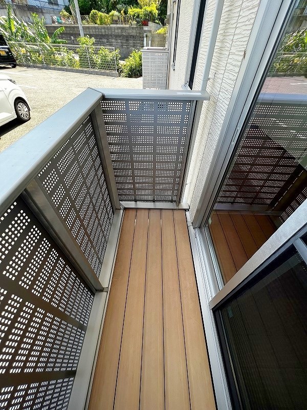 ウエストスクエア ベランダ