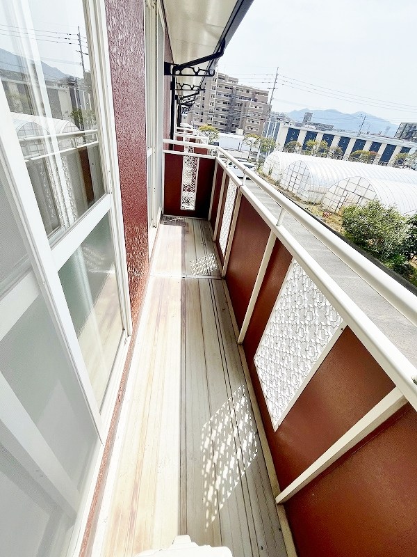 ベルメゾン瓜生Ⅰ  ベランダ