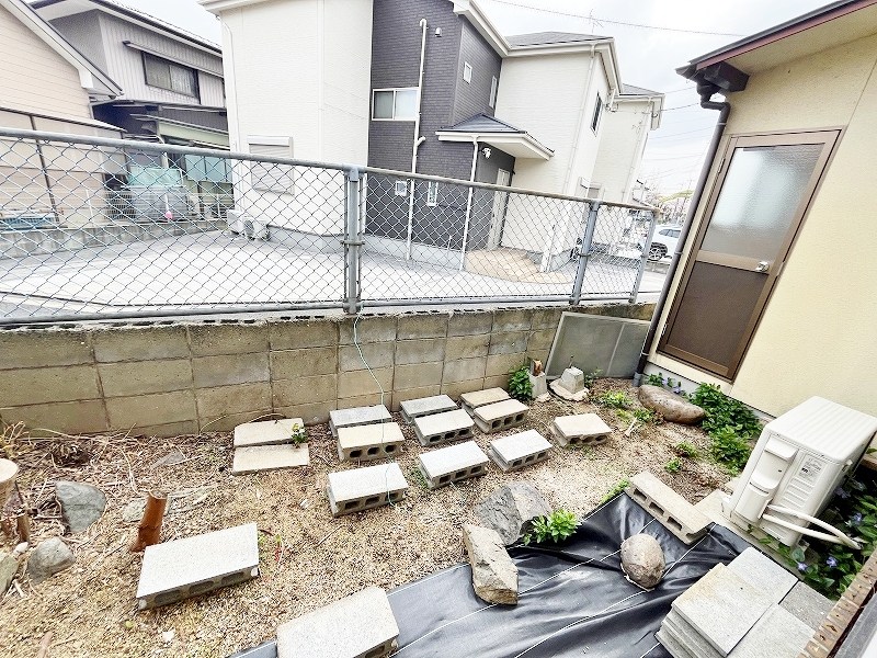 蜷田若園平屋 ベランダ