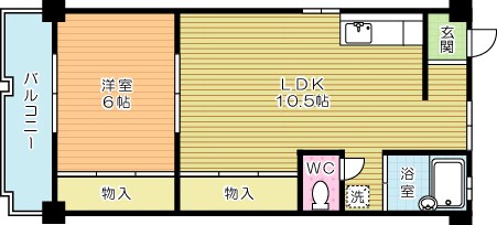 渡辺興産ビル 706号室 間取り
