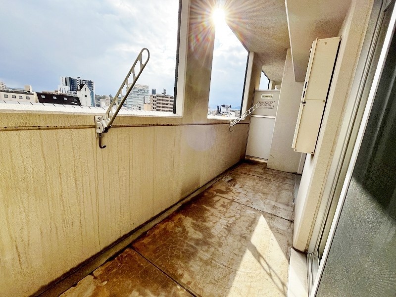 ラフィーネ到津学園通り  ベランダ