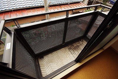 リヴァー下到津 ベランダ