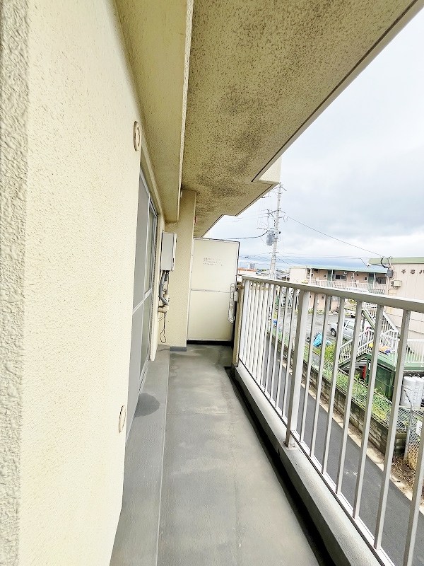 ニューサンリバー小倉 ベランダ