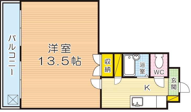 ロイヤルセンチュリー 1108号室 間取り