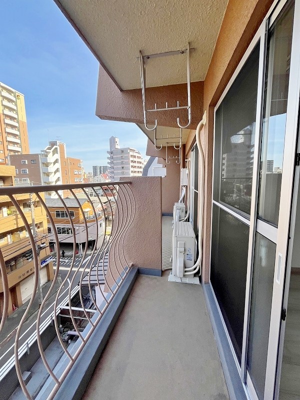 小倉セントラルコーポ  ベランダ