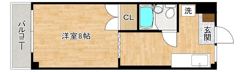 クライムハイツ寿山   303号室 間取り
