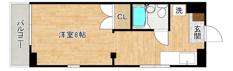 クライムハイツ寿山   201号室 間取り