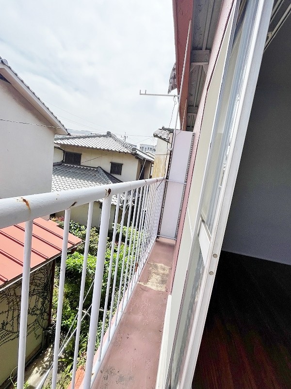 コーポ冨美 ベランダ