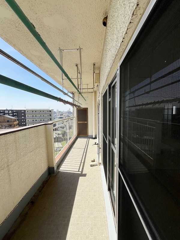 足立ハイマートＢ ベランダ