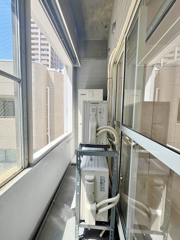 三萩野ビル   ベランダ