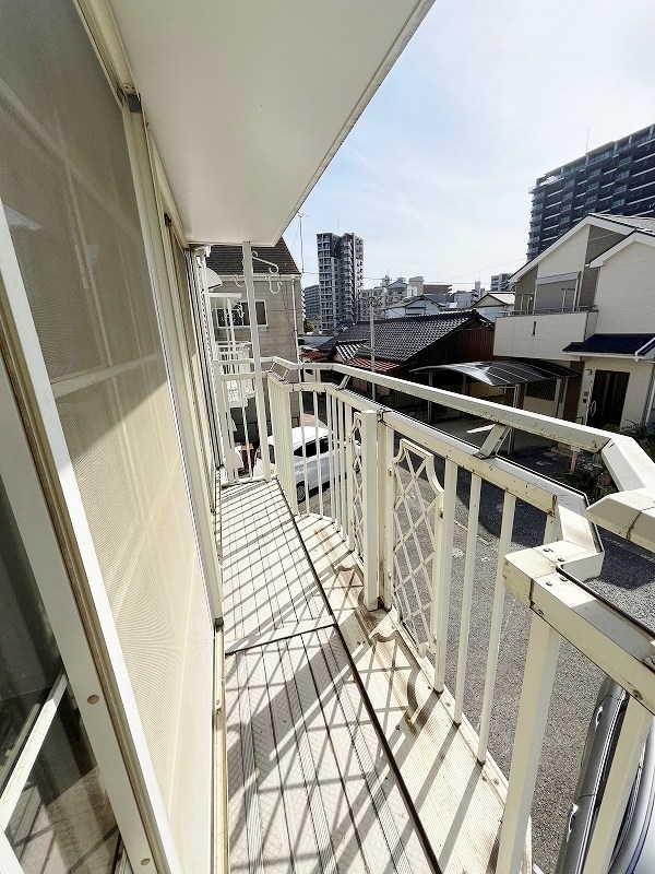 ウインディア岡   ベランダ