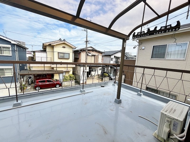 田原新町貸家 ベランダ