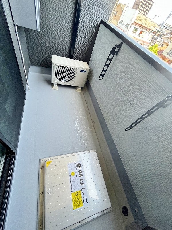 クレシア戸畑駅前 ベランダ