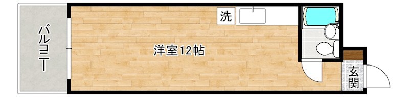 ルミナス  306号室 間取り