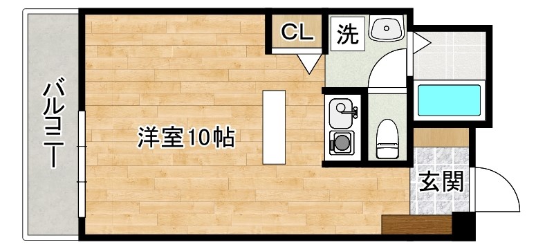 メゾンガーデンプラザ 505号室 間取り