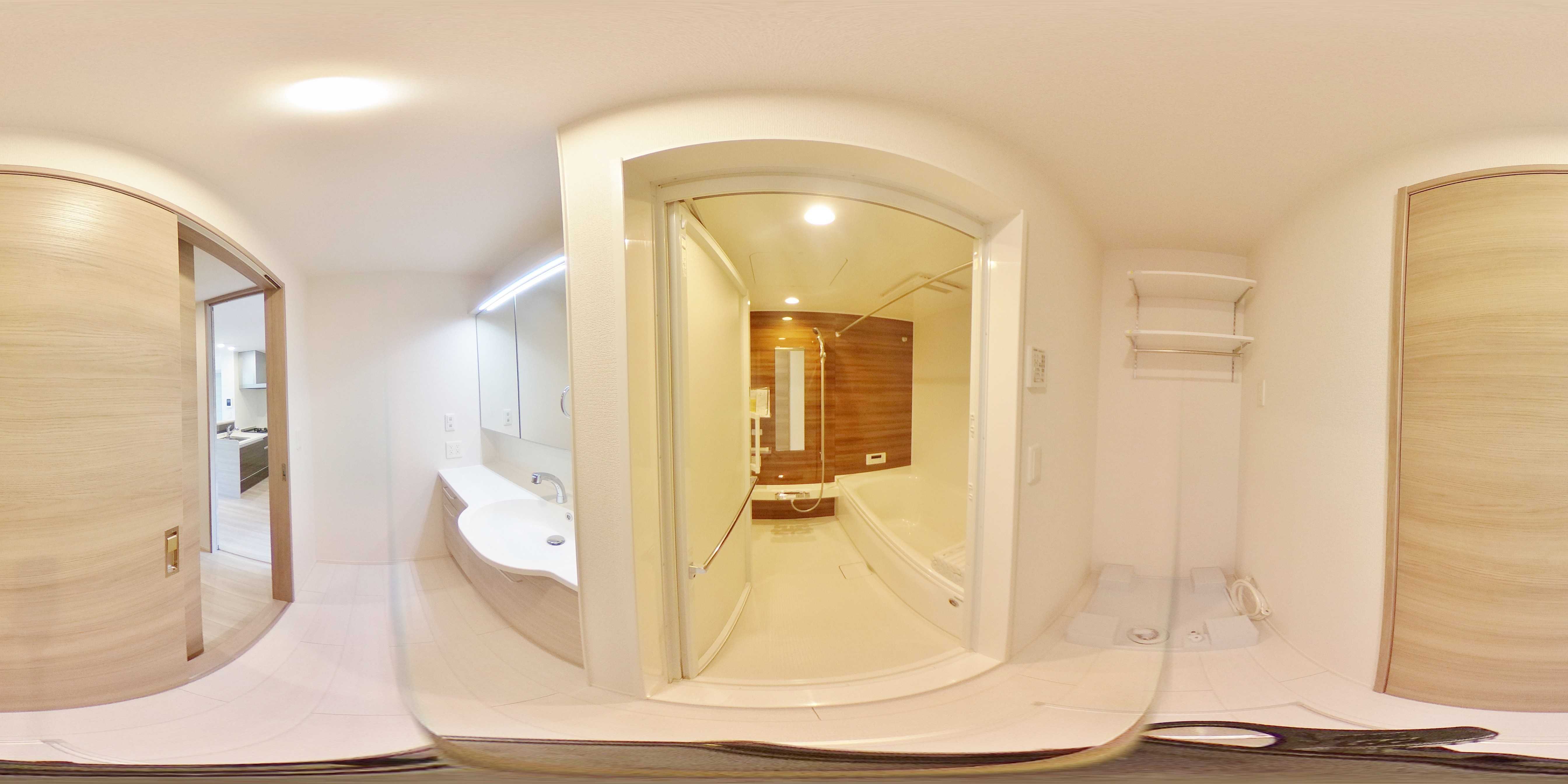 D-ROOM下城野 洗面所
