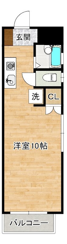 ダイナコート小倉下到津Ⅰ(分譲賃貸) 403号室 間取り