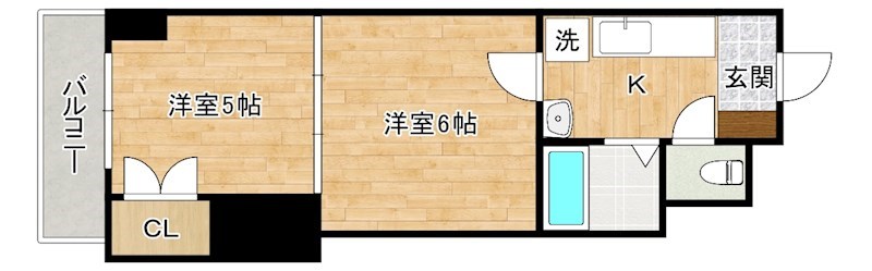 ロイヤルエレガンス  1403号室 間取り