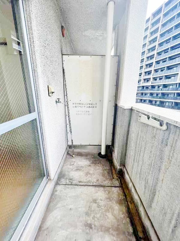 ビブレ西小倉Ｂ館(分譲賃貸) ベランダ