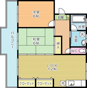 メゾン上田 203号室 間取り