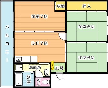 ハイツ池田 304号室 間取り