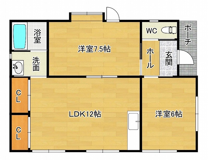 足立1丁目戸建て 間取り