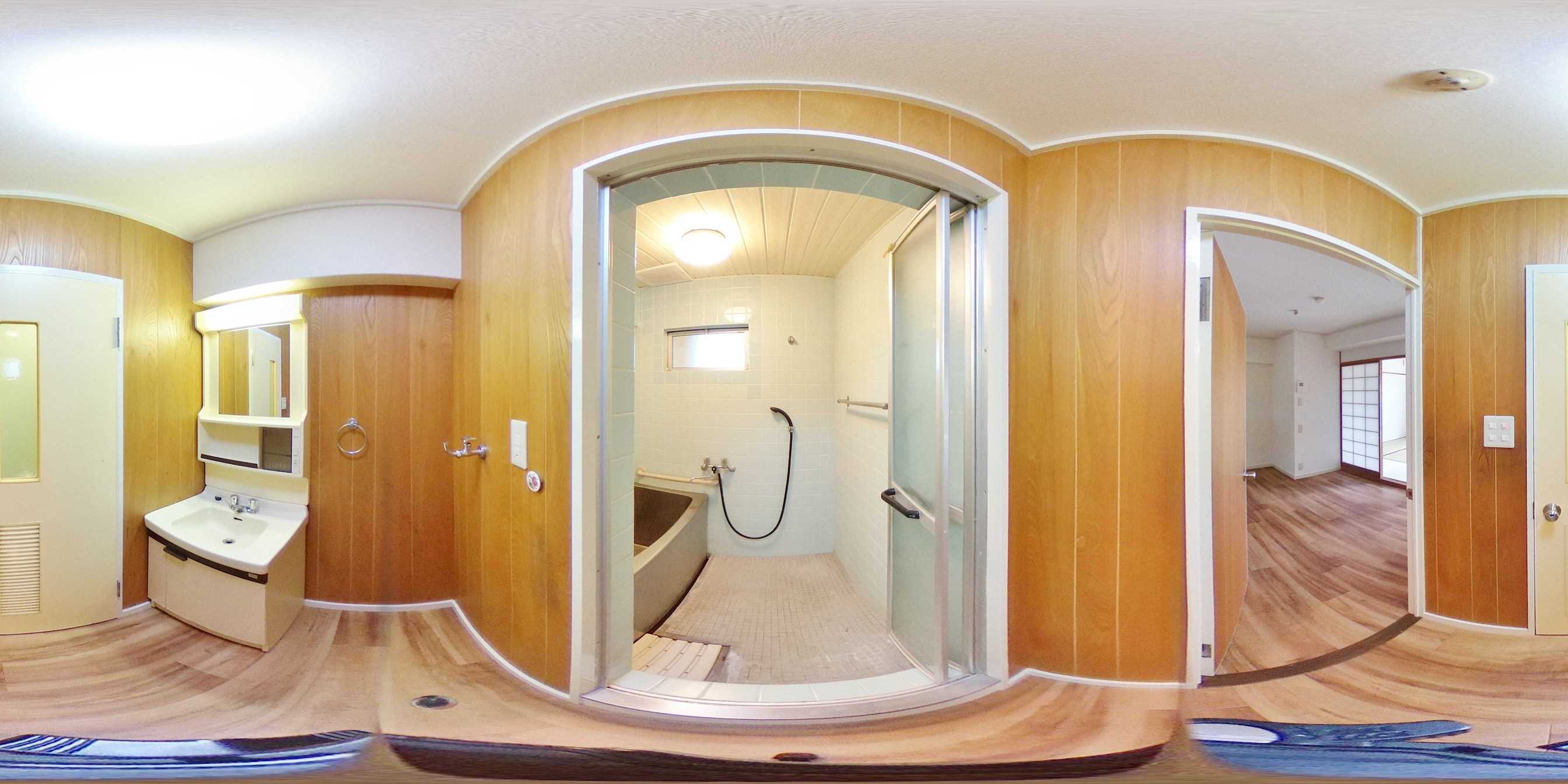 愛宕マンション(分譲賃貸)  洗面所