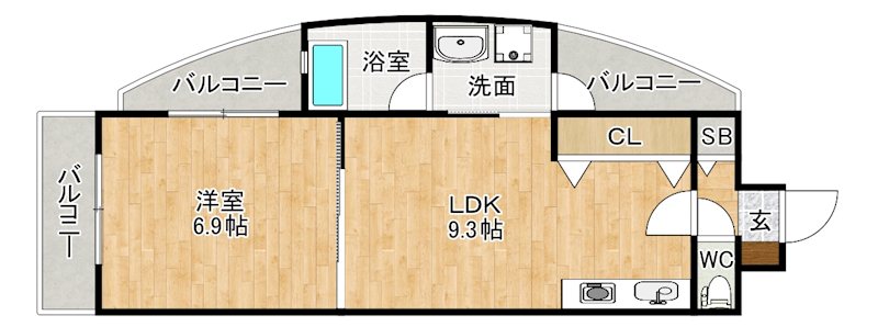 ＬＥＡＤ大手町（リード大手町） 216号室 間取り